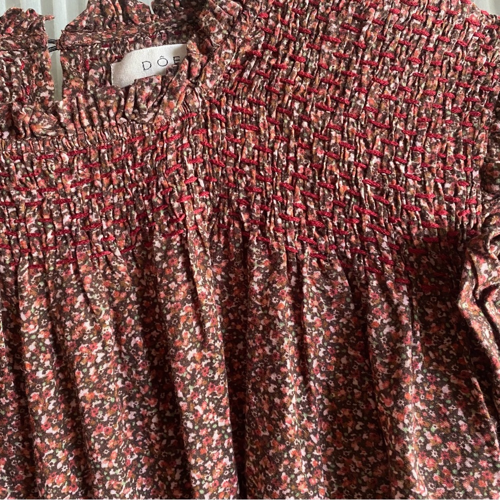 Doen Oliver Floral Ruffled Mini Dress - Picture 5 of 13